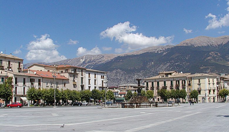 Photo of Piazza Garibaldi in Sulmona Abruzzo